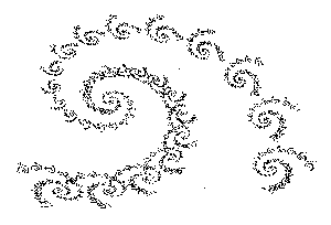 Immagini frattali e Arte 6 spirali